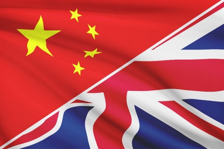 manufacturing moved from China to UK