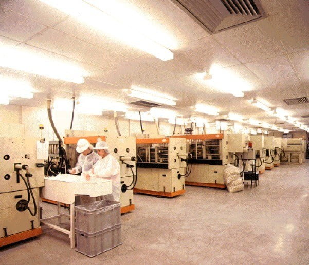 first Europlaz cleanroom