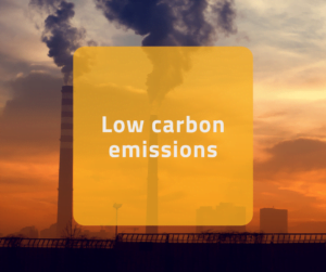 B-11 – low carbon emissions